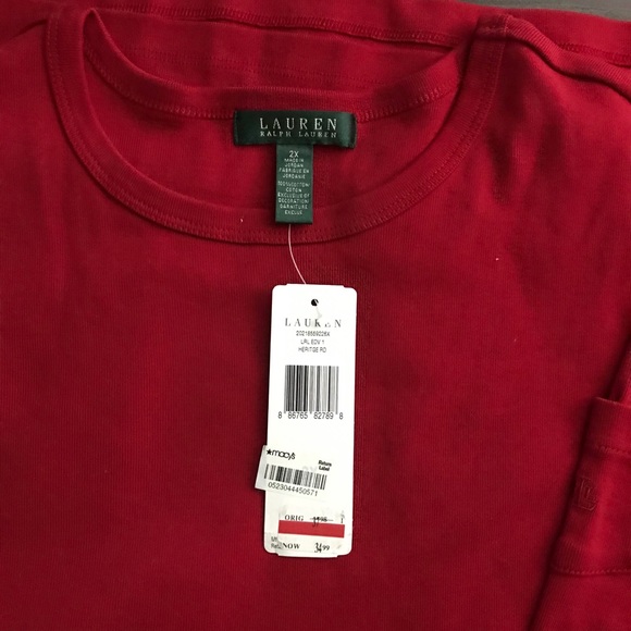 Lauren Ralph Lauren plus size jersey - Picture 2 of 2